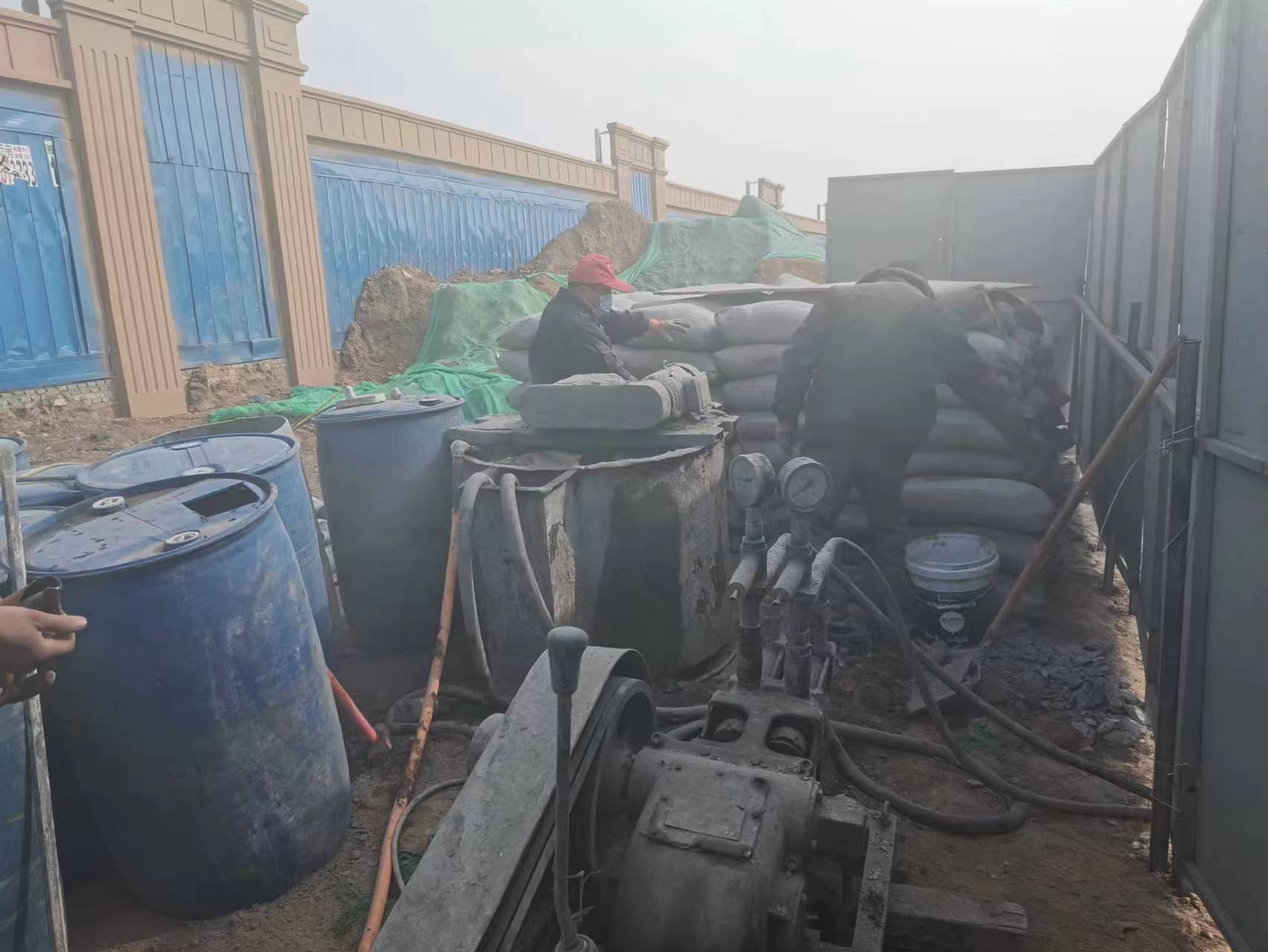 双峰房屋下沉注浆